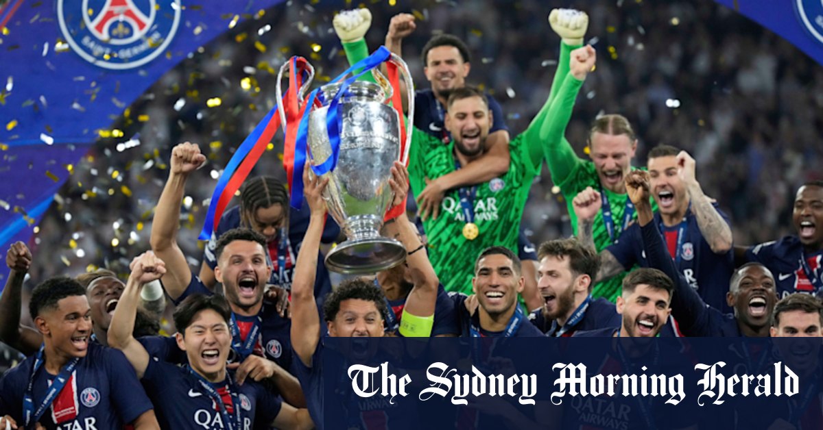 Jubel in Paris: PSG gewinnt Champions League