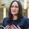 Tahli Blicblau after giving evidence to the commission on Monday.