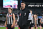Much to think about: Scott Pendlebury is only a “50-50” bet to play on next year with the Magpies, according to coach Craig McRae.