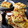 Zucchini slice.