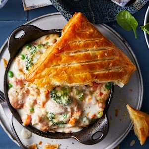 RecipeTin Eats’ easy chicken pot pies.