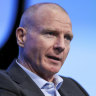 Cochlear CEO Dig Howitt says implant unit sales were down 80 per cent in April.
