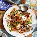 Chickpea and tuna ‘chaat’.