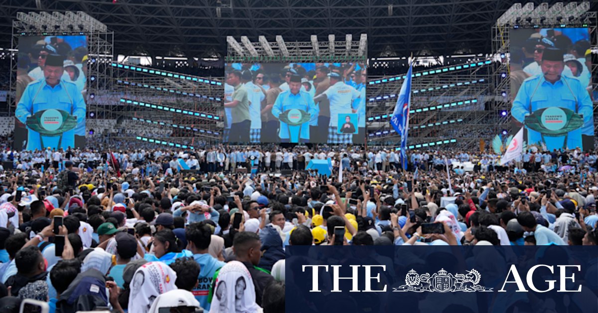 Indonesia election 2024: rabowo Subianto, Indonesia's likely president, shakes Jakarta in thunderous rally - Vimarsana News