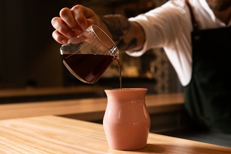Nirvana coffee.