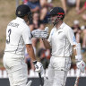 New Zealand 0-17 at lunch after India all out for 165
