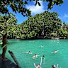 The Blue Lagoon was a real highlight of the onshore excursions.