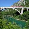 The Solkan Bridge, Slovenia.