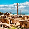 Carthage ruins on a sunny day.