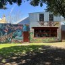 The patch of dirt and grass in Camperdown Memorial Rest Park where Comedor restaurant would like to operate an outdoor deck.