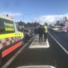 Eight injured in two-car crash on Barton Highway