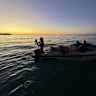 Off Lancelin Island.