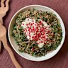 Cypriot grain salad.