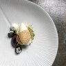 Local cherries and coconut sorbet at Moke in Flinders.