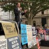 Canavan, Stoker make bold claims at Brisbane pro-life rally