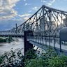 The northern end of the Story Bridge.