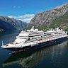 In the fjords on the MS Rotterdam.