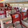 Dated seats and entertainment, but this business class can save you $2000