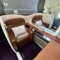 JAL suites in the First Class cabin.