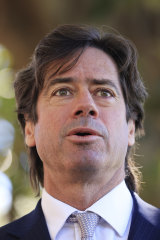 AFL chief executive Gillon McLachlan.