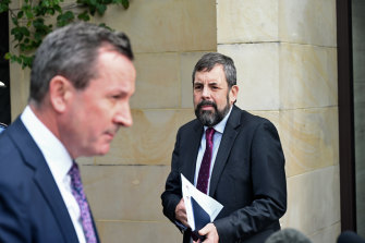 Chief Health Officer Andrew Robertson knew about the SafeWA privacy issue back in January but Premier Mark McGowan did not become aware until April after a state election.
