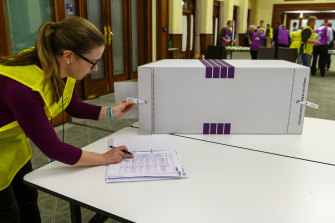The proportional voting system used in the Senate means it can take weeks to get a result.