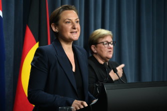 West Australian Health Minister Amber-Jade Sanderson.