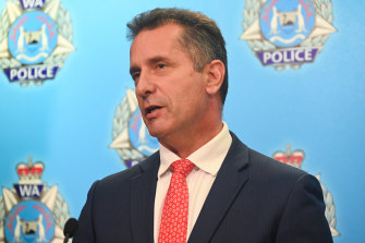 WA Police Minister Paul Papalia. 