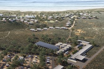 The Forrest family wants to redevelop the Ningaloo Lighthouse caravan park.