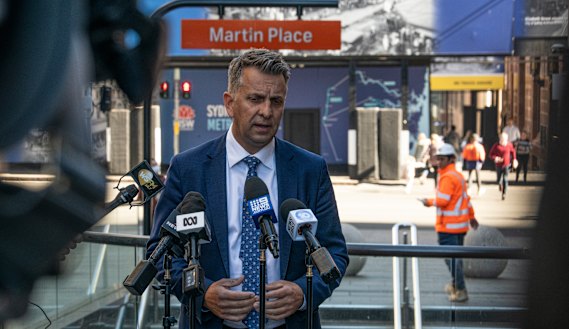 Transport Minister Andrew Constance.