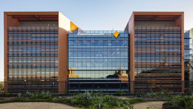 Mirvac's completed South Eveleigh offices at the Australian Technology Park for CBA. 
