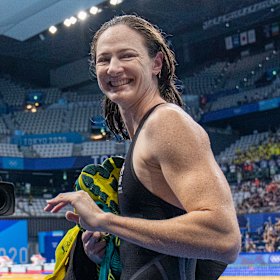 Aussie swimming great Cate Campbell will be one of the ‘draw assistants’.
