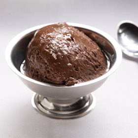 Chocolate mousse.