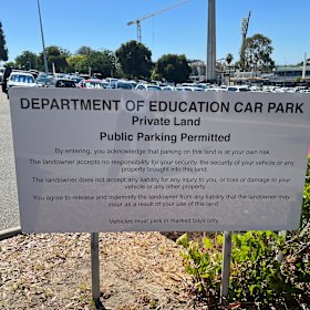 Queens Gardens car park will be the site of the new East Perth Primary School.