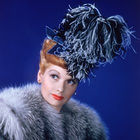 American actor and comedian Lucille Ball 