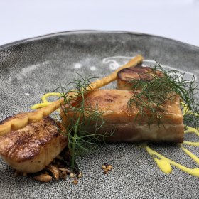 Scallops at Eschalot.