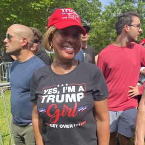 Erica from the Bronx says Trump is a “gift from God.”