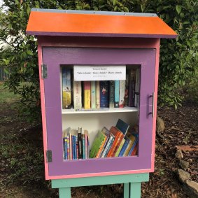 'Stewart Stories' in Melba - Canberra's latest street library.