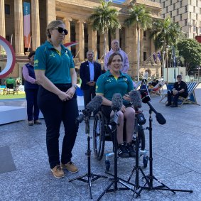 Wheelchair basketballer Hannah Dodd was inspired to become an athlete after watching the 2000 Sydney Games as an eight-year-old.