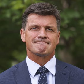 Energy Minister Angus Taylor. 