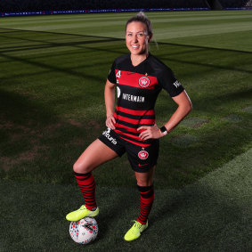 Erica Halloway is one of only a handful of players retained by Western Sydney from last season.