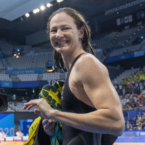 Aussie swimming great Cate Campbell will be one of the ‘draw assistants’.