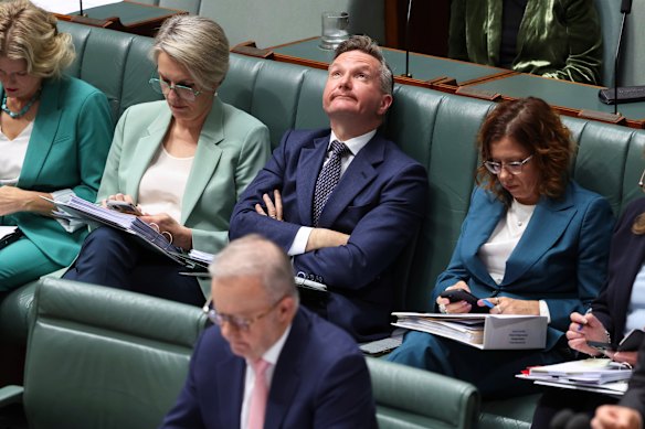 Energy Minister Chris Bowen on Monday.