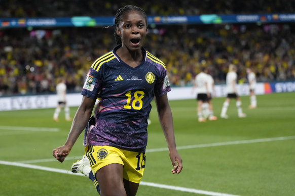 Linda Caicedo scored a wonder goal for Colombia against Germany.