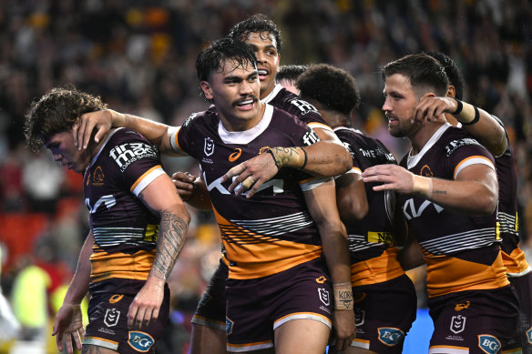 The Brisbane Broncos succumbed to their fifth straight defeat, but showed resolve that had evaded them in recent weeks.