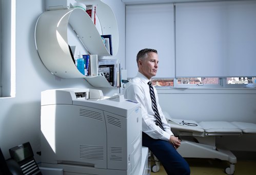 Sydney GP Michael Wright says inner city clincs have experience a big drop in patient visits.