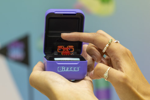 Fur pet’s sake: the Bitzee, which you can pat, is the 2024 Australian Toy of the Year.