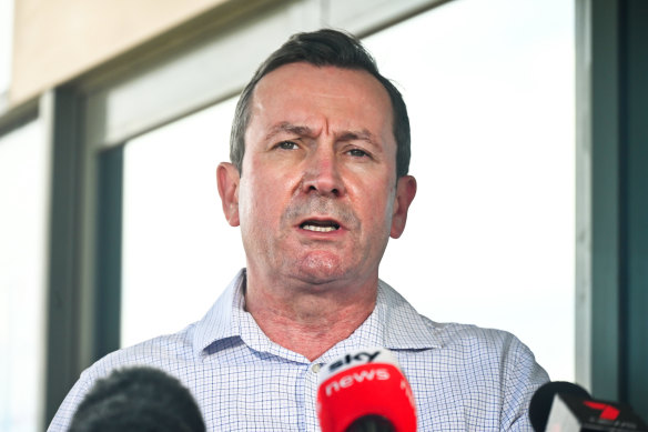 Premier Mark McGowan will inform the community of further restrictions on Monday. 