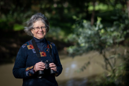 Ann McGregor at Merri Creek in Brunswick East.