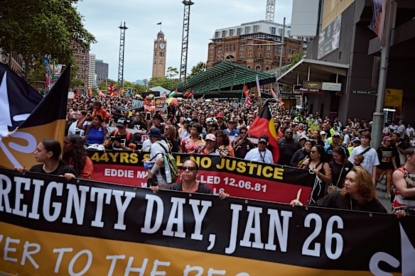 An additional extension of the declaration prohibiting marches could capture Invasion Day protests.